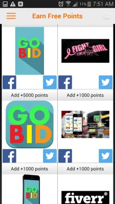 GoBid android App screenshot 0