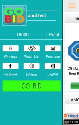 GoBid android App screenshot 4